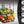 2 Tier Fruit Basket Organizer with Banana Hangers for Kitchen