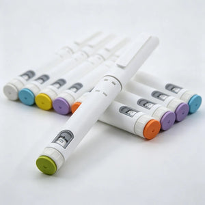20PCS 3ml Disposable Injection Pen Portable Colorful Peptide Pen Self-Injector Pen 60U Suitable For Tattoo Tool