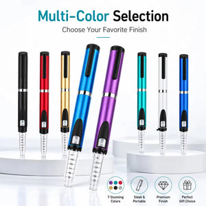 Precise V3 Injection Pen Set Peptide Pen Dose Control 60IU-3ml Cartridge bottle,Injector pen,4mm Nibs,Pen Bag For Diabetics