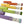 5Pcs Colorful 60U Reusable Peptide Injection Pen with Portable Case, Adjustable Dose Magic Pen Fits 3ml Glass Cartridge