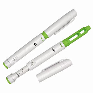 20Pack Eco-Friendly 0-2.5-5-7.5-10mg Plastic Disposable Injection Pen 60U Peptide Pen Magic Pen Compatible with 3ml Cartridge