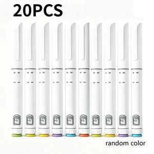 20PCS 3ml Disposable Injection Pen Portable Colorful Peptide Pen Self-Injector Pen 60U Suitable For Tattoo Tool Magic Pen