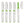 20Pack Eco-Friendly 0-2.5-5-7.5-10mg Plastic Disposable Injection Pen 60U Peptide Pen Magic Pen Compatible with 3ml Cartridge