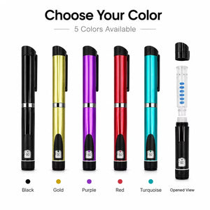 Precise V3 Injection Pen Set Peptide Pen Dose Control 60IU-3ml Cartridge bottle,Injector pen,4mm Nibs,Pen Bag For Diabetics