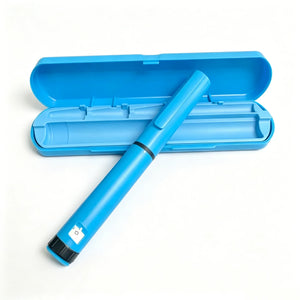 5Pcs Colorful 60U Reusable Peptide Injection Pen with Portable Case, Adjustable Dose Magic Pen Fits 3ml Glass Cartridge