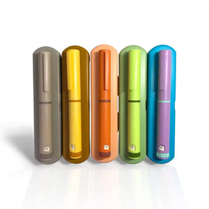5Pcs Colorful 60U Reusable Peptide Injection Pen with Portable Case, Adjustable Dose Magic Pen Fits 3ml Glass Cartridge