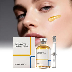 2026 Skin Rejuvenation Essence Korean Salmon Wrinkle Serum Advanced Deep Repair Skin Barrier Serum For Face Continuous Hydration