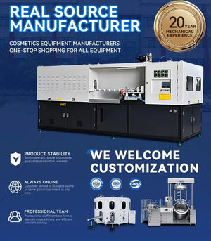 customized Intelligent Homogenizing Mixer Vacuum Emulsifying Equipment High Efficiency for Various Skin Care Products
