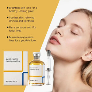 2026 Skin Rejuvenation Essence Korean Salmon Wrinkle Serum Advanced Deep Repair Skin Barrier Serum For Face Continuous Hydration