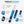 Precise V3 Injection Pen Set Peptide Pen Dose Control 60IU-3ml Cartridge bottle,Injector pen,4mm Nibs,Pen Bag For Diabetics