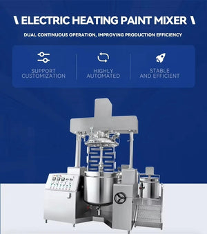 customized Intelligent Homogenizing Mixer Vacuum Emulsifying Equipment High Efficiency for Various Skin Care Products