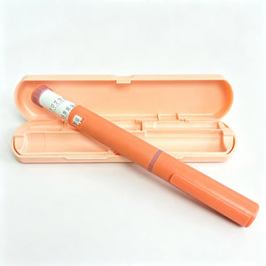 5Pcs Colorful 60U Reusable Peptide Injection Pen with Portable Case, Adjustable Dose Magic Pen Fits 3ml Glass Cartridge