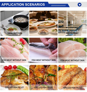 High-quality Small Fish Processing Machine Household Fish Skin Peeling Machine Commercial Fish Skin Remover
