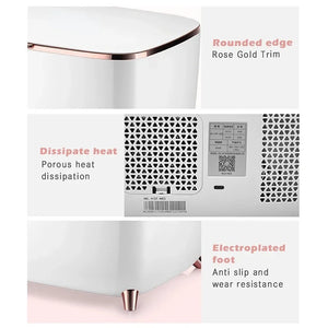 Low-noise application control beauty refrigerator Smart refrigerator is suitable for electric skin care products