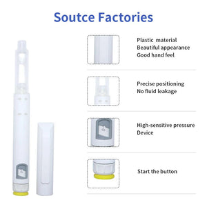 20PCS 3ml Disposable Injection Pen Portable Colorful Peptide Pen Self-Injector Pen 60U Suitable For Tattoo Tool Magic Pen